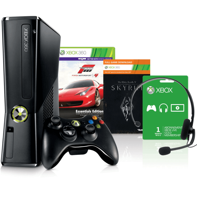 Microsoft Xbox 360 Slim - XBOX360 - Microsoft Xbox 360