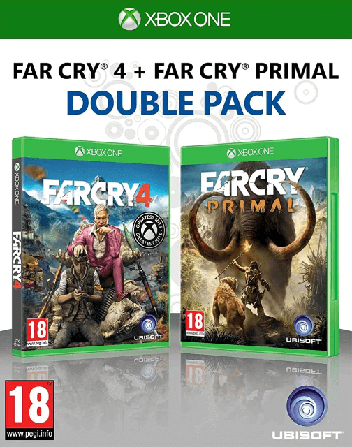 Far Cry 4 / Far Cry Primal Double Pack - XBOXONE - Microsoft Xbox One