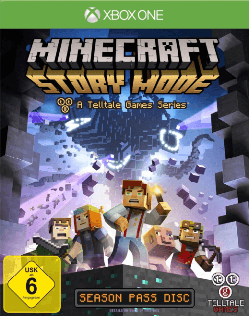 Minecraft: Story Mode - A Telltale Games Series - Season Pass Disc - XBOXONE - Microsoft Xbox One