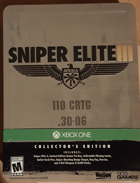 Sniper Elite III - XBOXONE - Microsoft Xbox One