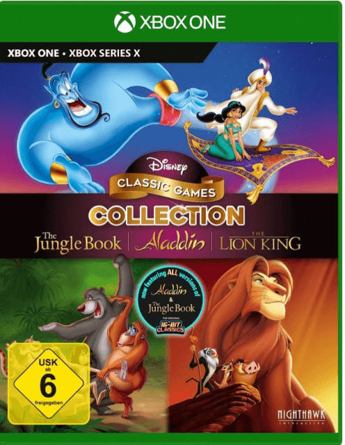 Disney Classic Games Collection: The Jungle Book / Aladdin / The Lion King - XBOXONE - Microsoft Xbox One