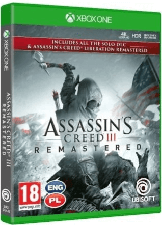 Assassin's Creed III: Remastered - XBOXONE - Microsoft Xbox One