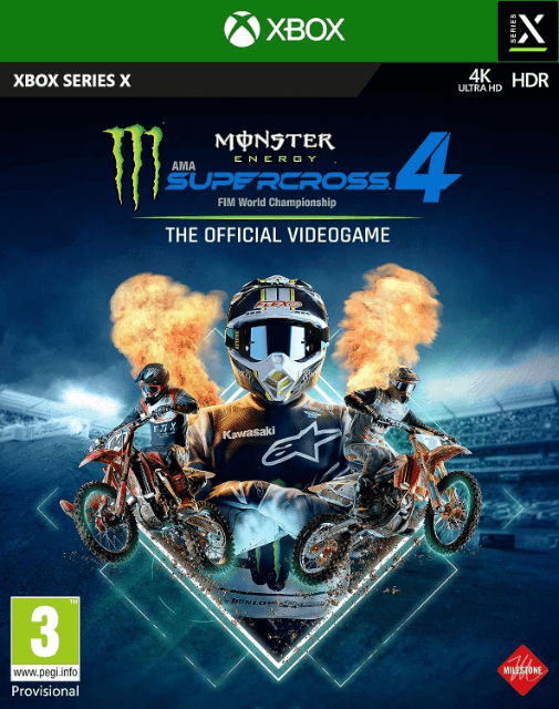Monster Energy Supercross 4: The Official Game - XBOXSERIESX - Microsoft Xbox Series X
