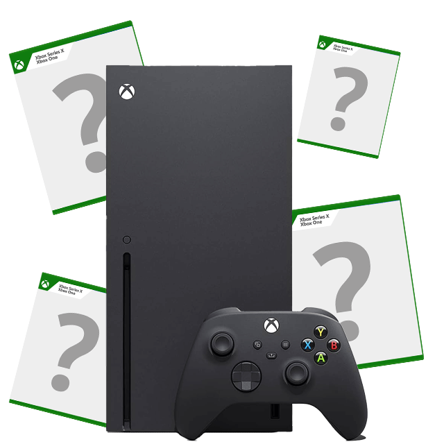 Xbox Series X Konsole mit Spielen - XBOXSERIESX - Microsoft Xbox Series X